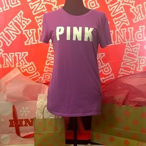 PINK by  Victoria secret fitted tee